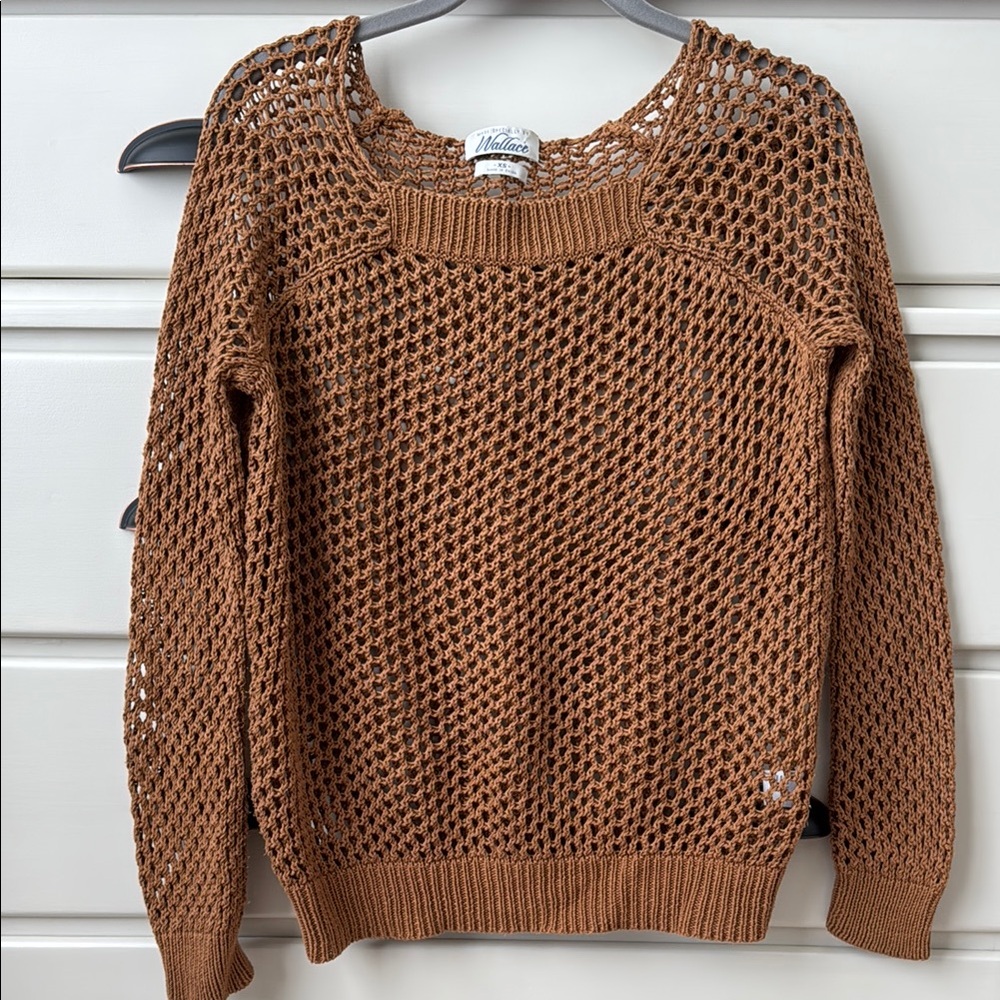 Madewell open knot  Knit Sweater